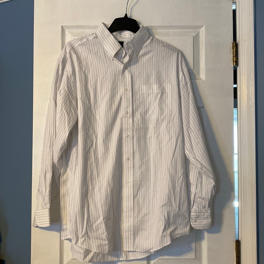 Jos. A. Bank mens dress shirt; size 16.5 - 34